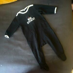 Givenchy baby boys black Logo Romper